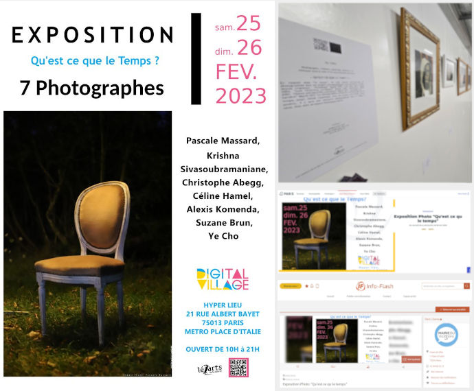 Ye CHO - Exposition collective de photographie - 7 photographes, qu'est-ce que le temps?